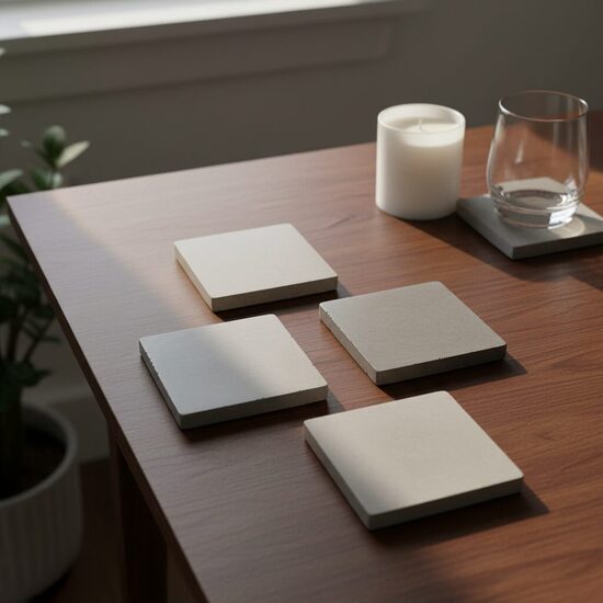 Kvadrāta formas betona paliktnis, 10x10cm